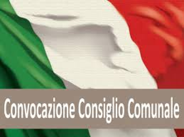 CONVOCAZIONE CONSIGLIO COMUNALE IN SEDUTA ORDINARIA PER IL GIORNO 30/04/2024