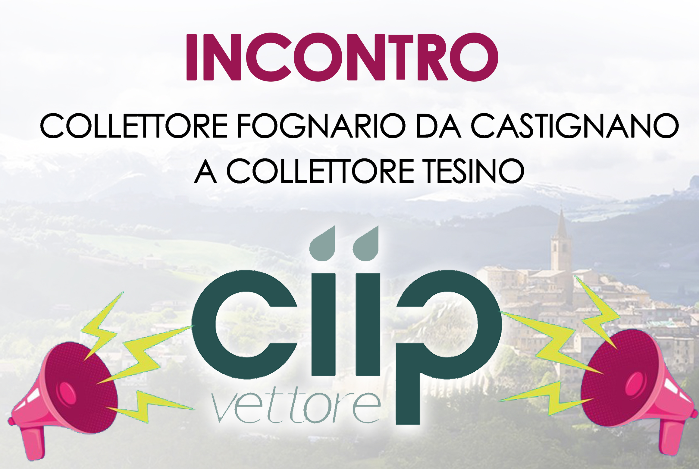 CIIP - Collettore Fognario da Castignano a Collettore Tesino- Incontro con i proprietari dei terreni interessati