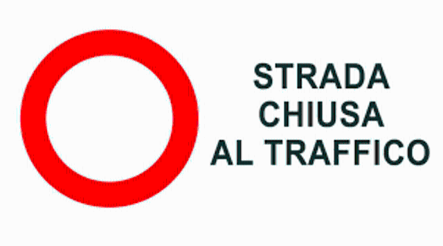 Modifica temporanea viabilità Strada Comunale del Crocifisso